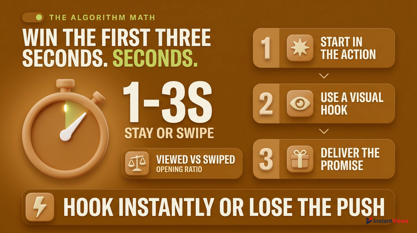 The Algorithm's Math: Winning the First 3 Seconds