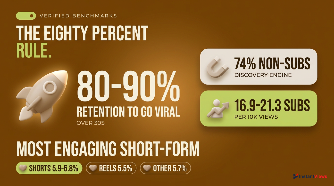 Verified Benchmarks: The 80% Rule for Virality