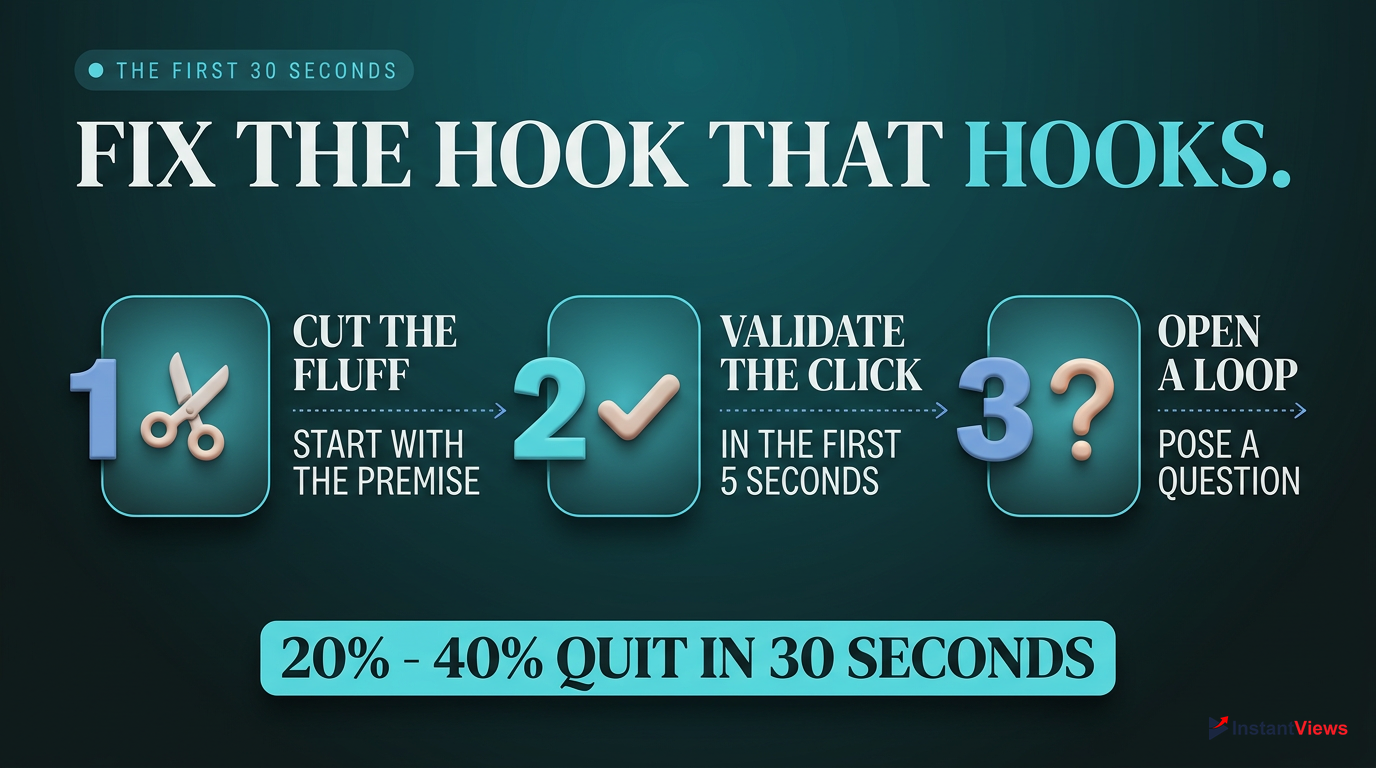 How to Fix Your First 30 Seconds