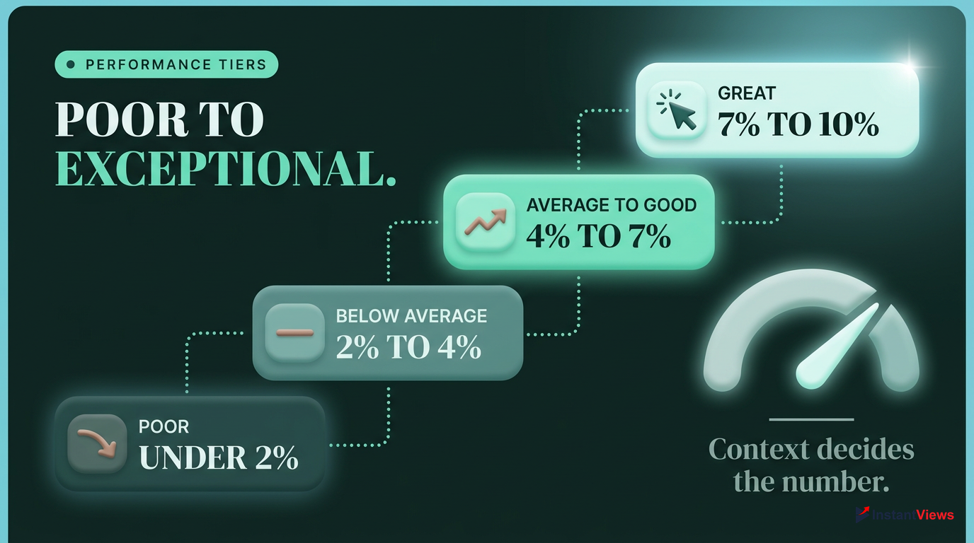 Defining CTR Performance Tiers: Poor to Exceptional