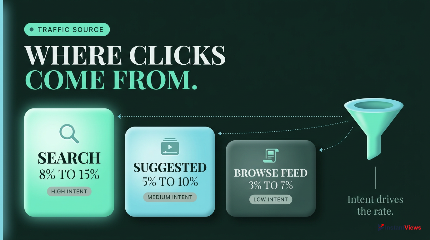 How CTR Varies by Traffic Source