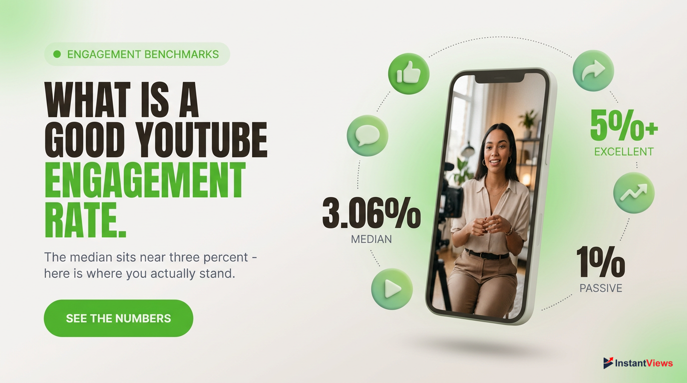 What's a Good Engagement Rate on YouTube? (2026 Data Study)