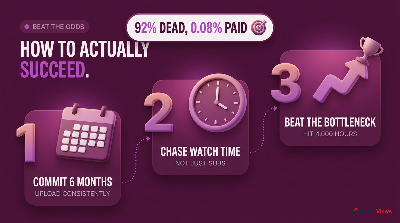How to Defy the Odds and Actually Succeed on YouTube