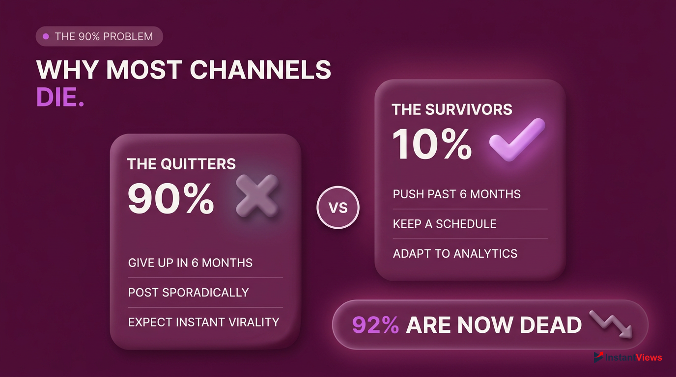 The 90% Abandonment Rate: Why Most Channels Die in 6 Months
