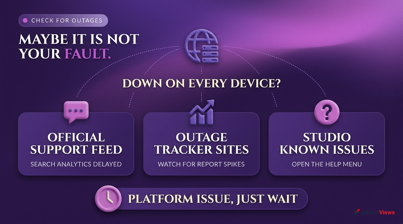 4. How to Check for YouTube Server Outages in 2026