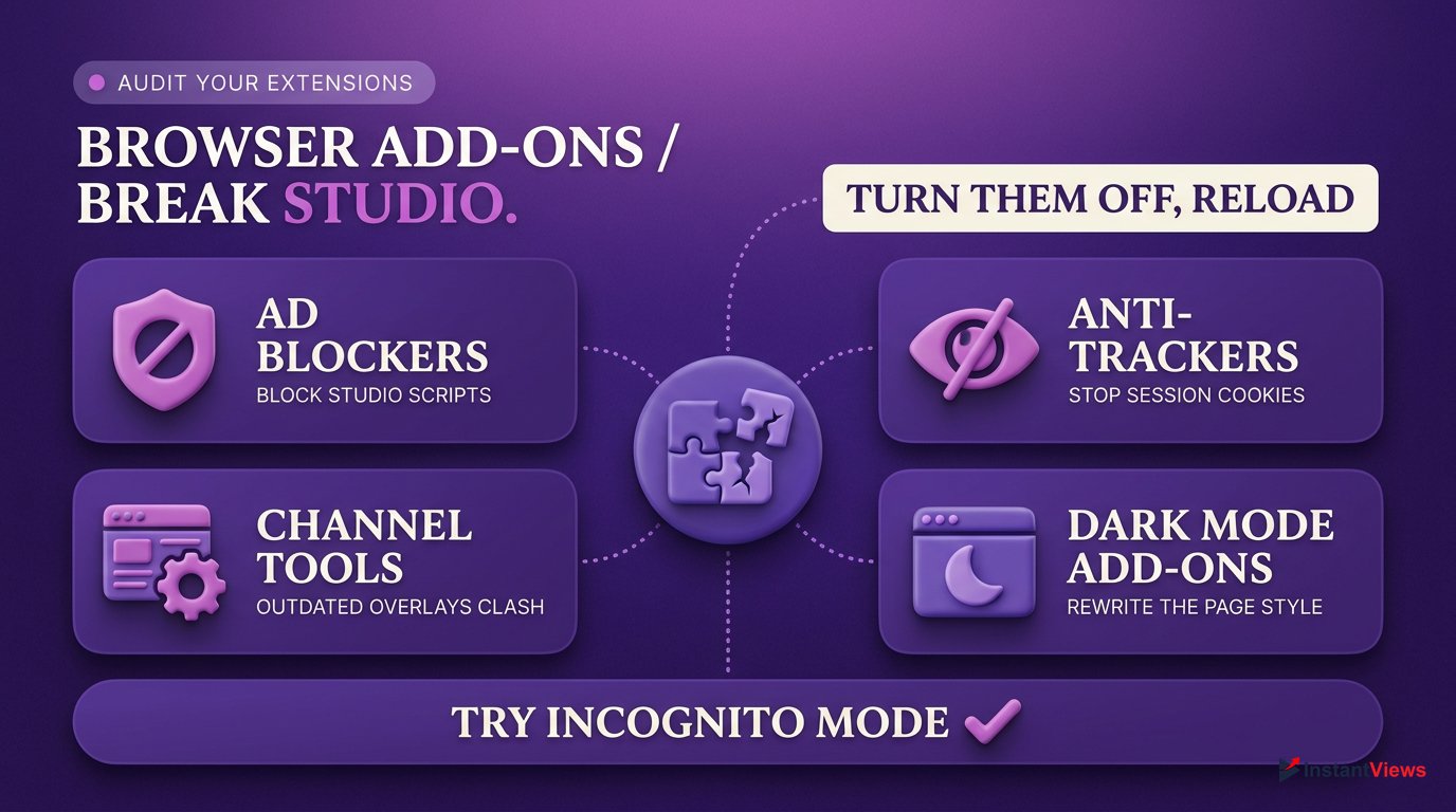 7. How Third-Party Extensions Interfere with Studio Data