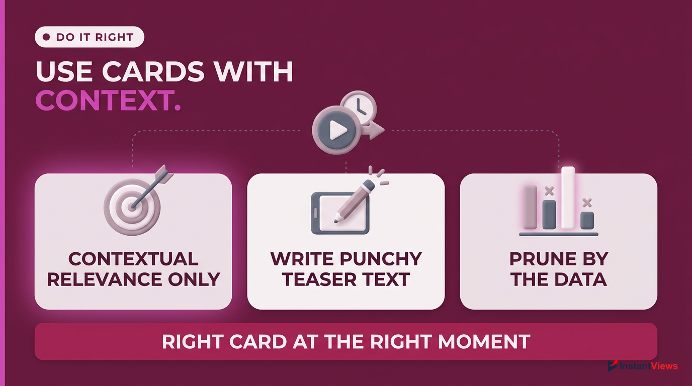 Best Practices for YouTube Cards in 2026