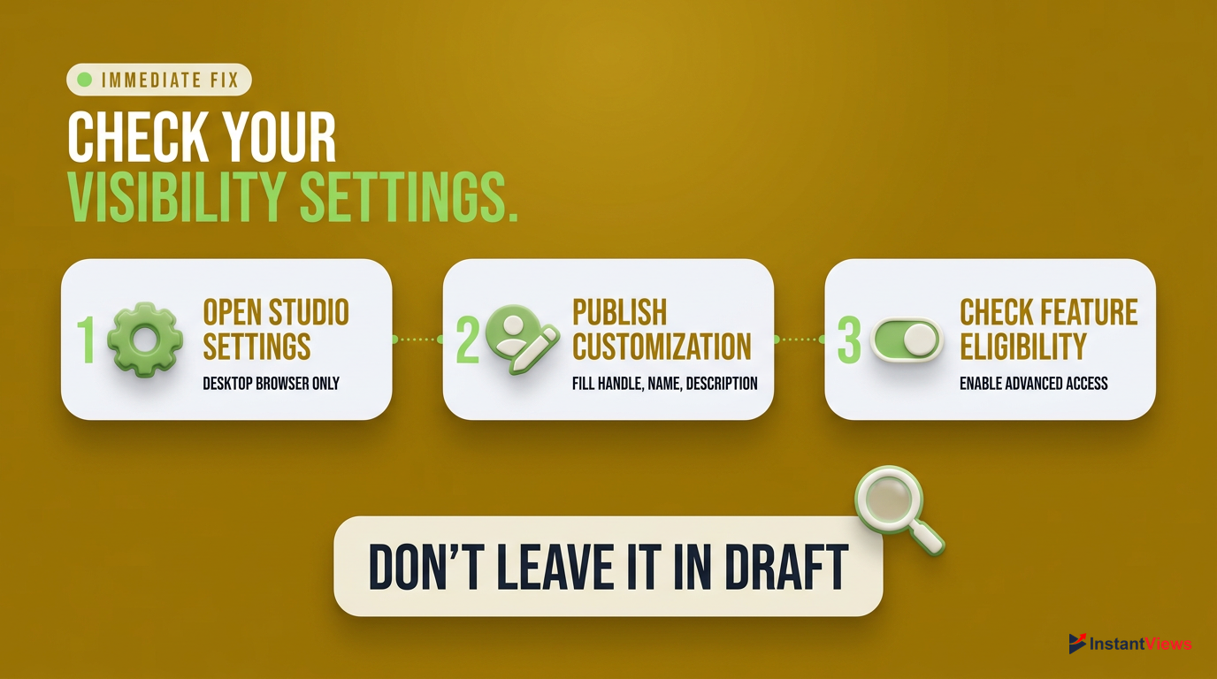 Immediate Fix: Check Channel Visibility Settings