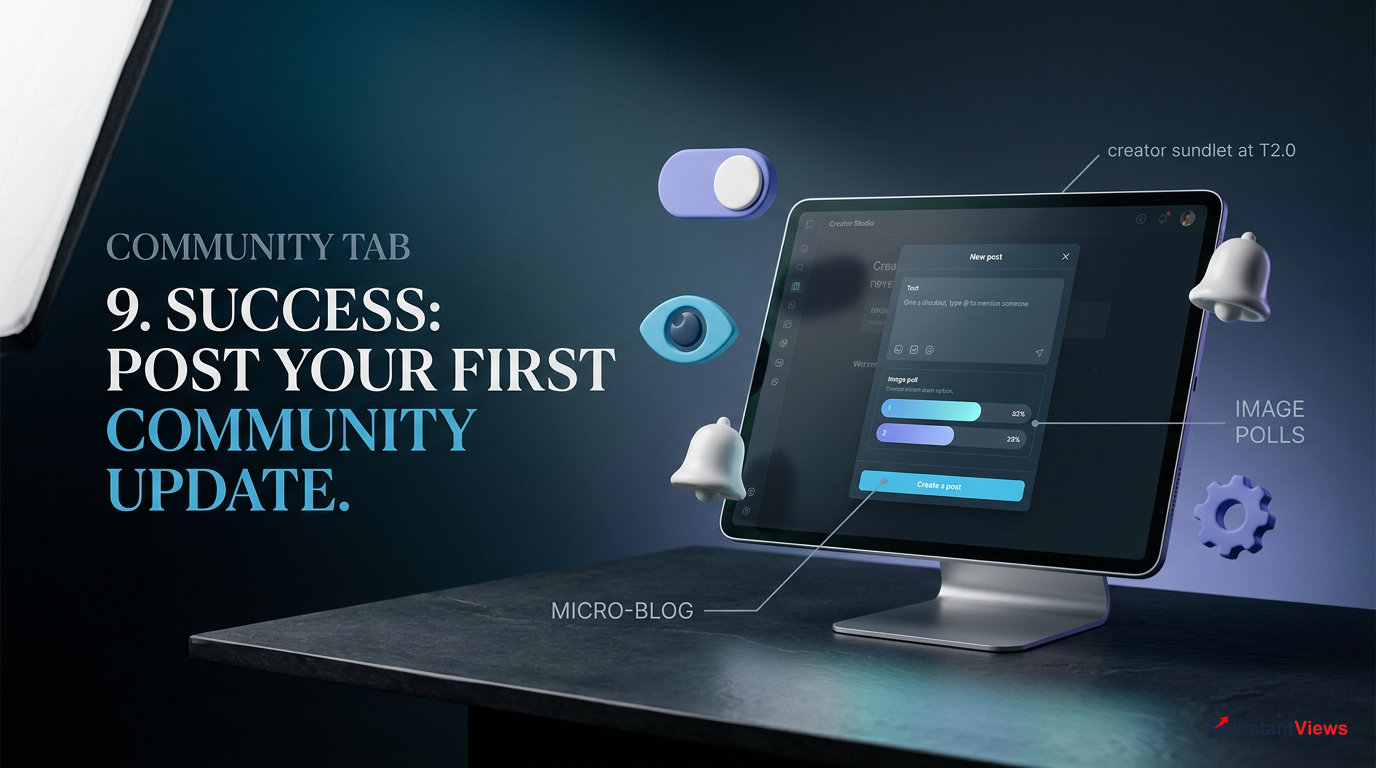 9. Success! How to Post Your First Community Update