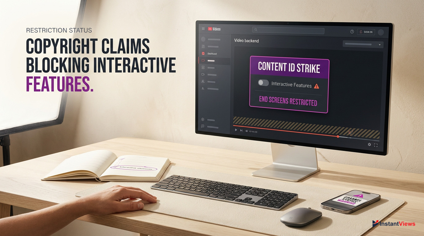 Copyright Claims Blocking Interactive Features
