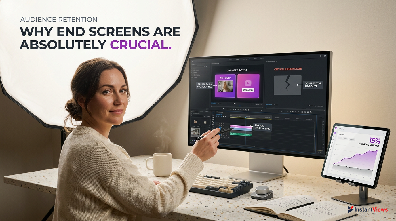 Why Are YouTube End Screens Crucial in 2026?