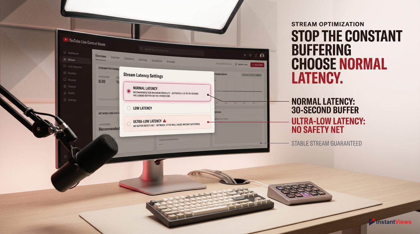 6. YouTube Live Control Room Settings