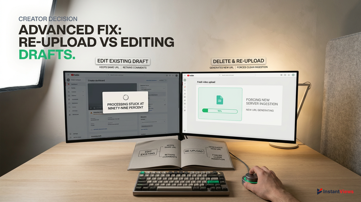 Advanced Fix: Re-uploading vs. Editing Existing Drafts